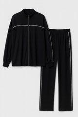 MODAL KUMAŞ BİYELİ DÖKÜMLÜ EŞOFMAN TAKIMI