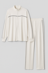 MODAL KUMAŞ BİYELİ DÖKÜMLÜ EŞOFMAN TAKIMI